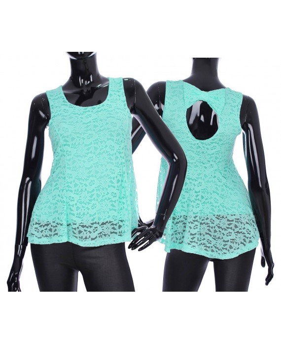 TOP PEPLUM DENTELLE 2062