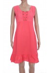 ROBE EN LIN A BOUTONS 2079