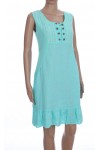 ROBE EN LIN A BOUTONS 2079
