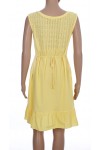 ROBE EN LIN A BOUTONS 2079