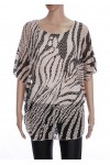 TUNIQUE ZEBRE + CEINTURE 2082