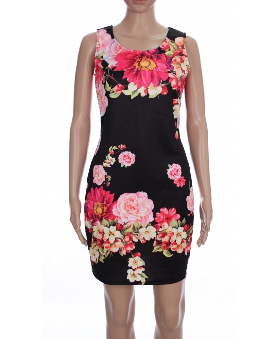 ROBE IMPRIME FLORAL 2075