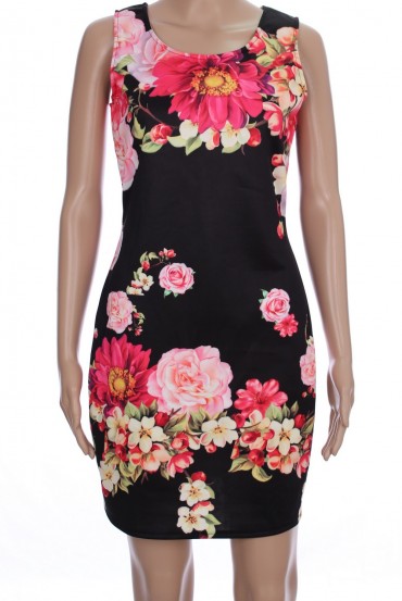 ROBE IMPRIME FLORAL 2075
