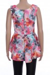 TOP PEPLULM FLEURS 2083