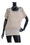 T-SHIRT AJOURE 2 EN 1 1819