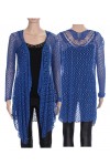 GILET AJOURE PAPILLON 3015