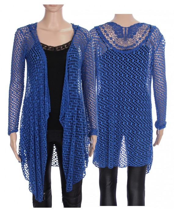 GILET AJOURE PAPILLON 3015