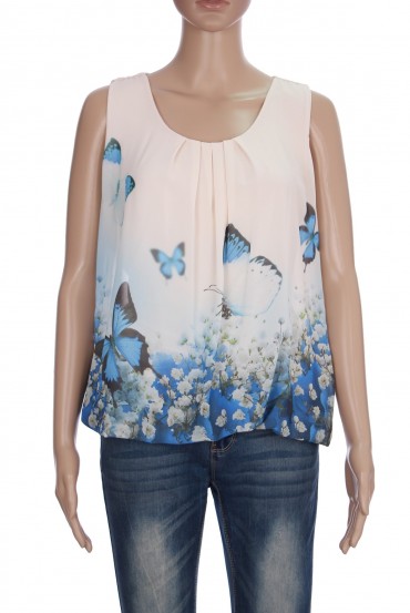 TOP VOILAGE IMPRIME 3018
