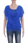 T-SHIRT EFFET 2 EN 1 3056