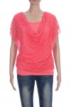 T-SHIRT EFFET 2 EN 1 3056