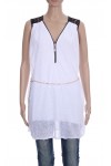 TUNIQUE ZIPPEE DENTELLE 3050