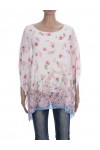TUNIQUE AMPLE FLEURIE 3061
