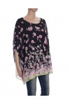 TUNIQUE AMPLE FLEURIE 3061