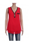 TOP SIMILI ZIPPE 3047