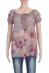 TOP IMPRIME DENTELLE 3054