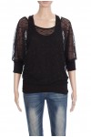 T-SHIRT DENTELLE 2 EN 1 3067
