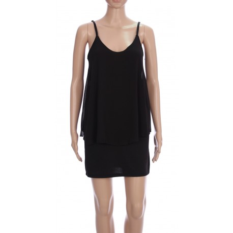 ROBE TUNIQUE A BRETELLES 3069