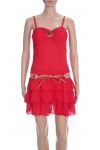 ROBE A VOLANTS 3082