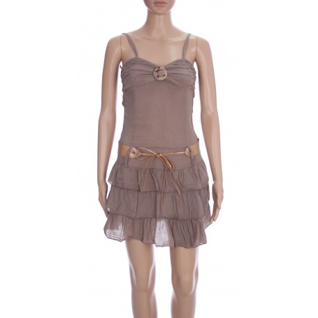 ROBE A VOLANTS 3082