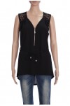 TUNIQUE DENTELLE ZIPPEE 3072