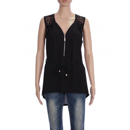 TUNIQUE DENTELLE ZIPPEE 3072