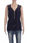 TUNIQUE DENTELLE ZIPPEE 3072