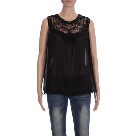 CHEMISIER DENTELLE 3073