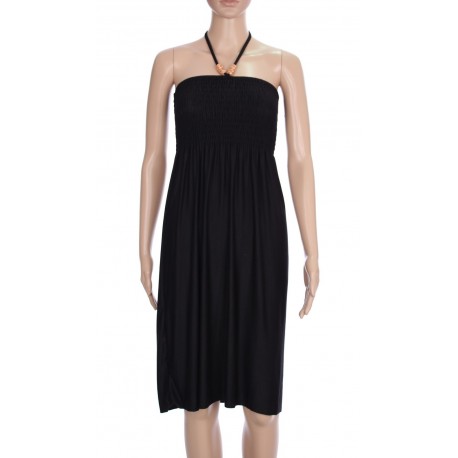 ROBE AUX GENOUX SMOCKEE 3093