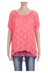 TUNIQUE 2 PIECES AJOUREE COEUR 4001