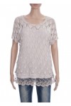 TUNIQUE CROCHET 2 PIECES 4007