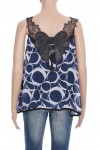 TOP IMPRIME DENTELLE 4006