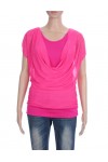 T-SHIRT EFFET 2 EN 1 4009
