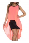 ROBE BI-MATIERE 4017