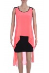 ROBE BI-MATIERE 4017