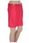 LOT 4 JUPES A POIS + CEINTURE 4030