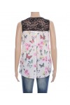 TOP FLEURS ZIPPE 3048