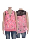 TOP FLEURS ZIPPE 3048