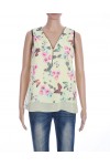 TOP FLEURS ZIPPE 4046