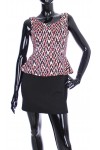 ROBE PEPLUM 2034