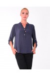 CHEMISE MOTIF COEUR 5086