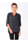 CHEMISE MOTIF COEUR 5086