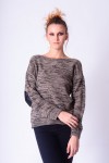 PULL MAILLE ZIP COUDIERE 5268