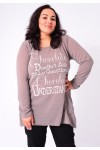 PULL IMPRIME GRANDE TAILLE 5401