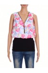 TOP FLEURS ZIPPE 4003