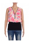 TOP FLEURS ZIPPE 4003