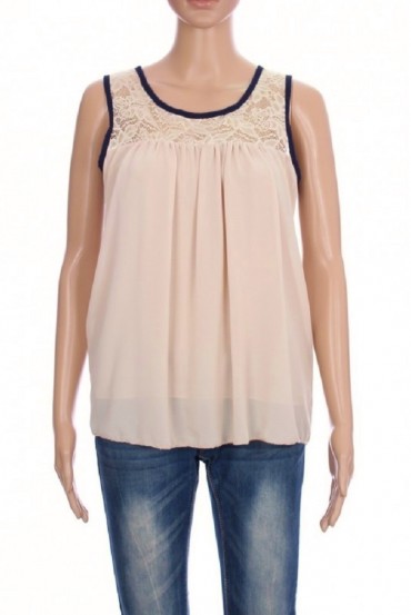 TOP DENTELLE A NOUER 3059
