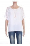 TOP DENTELLE + BIJOU 8897