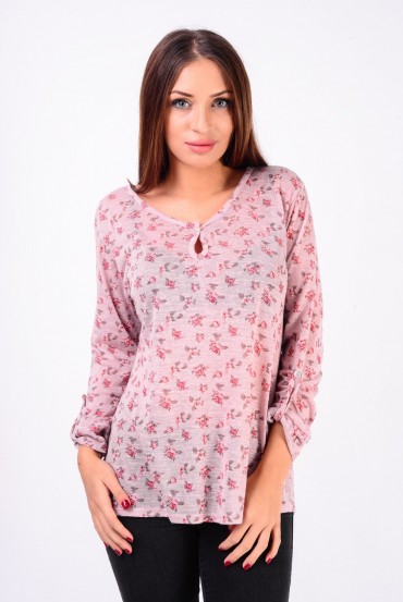 T-SHIRT ROSE 