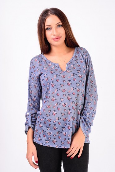 T-SHIRT BLEU