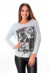 T-SHIRT MET PAILLETTEN 5015